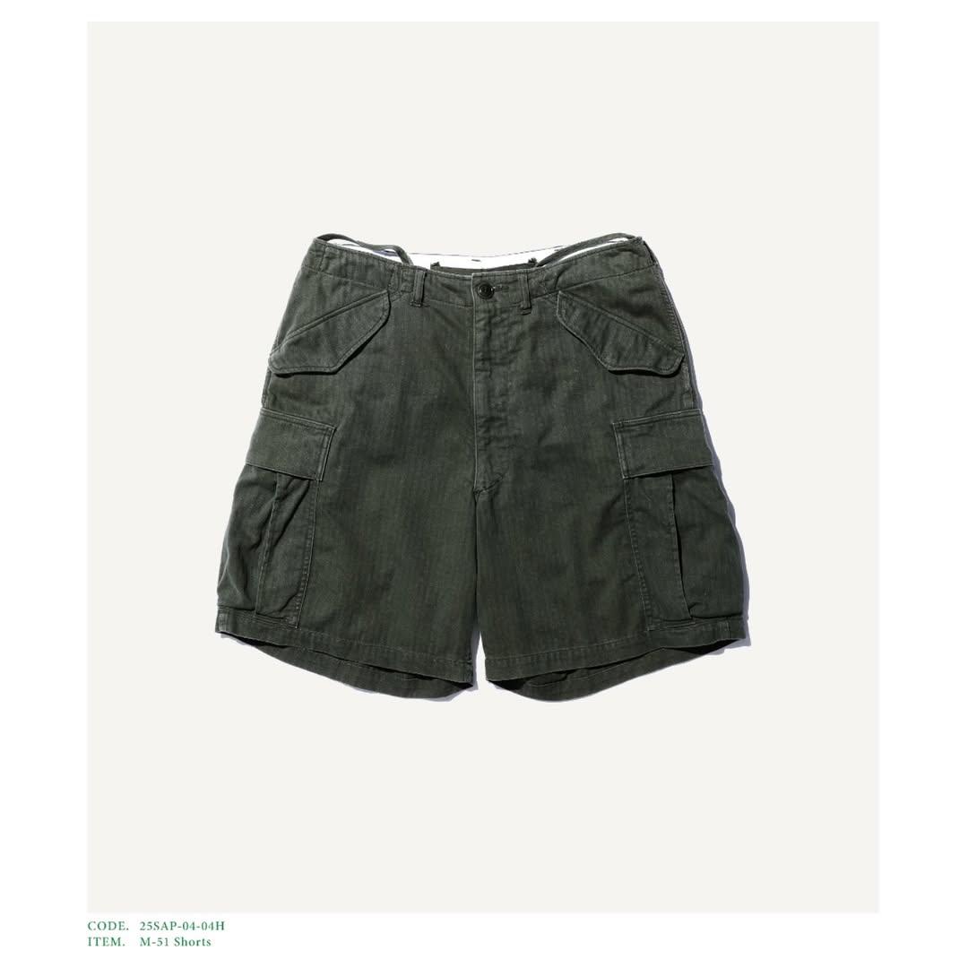 A.PRESSE 25SS M-51 Shorts